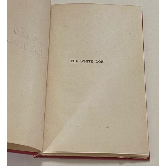 The White Doe The Fate of Virginia Dare Sallie Cotten 1901 Hardback SIGNED - Picture 6 of 12